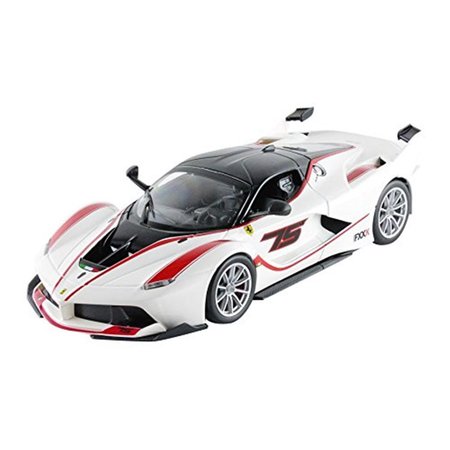 BEARHUG B  Ferrari Racing FXX-K 75 1 by 24 Scale Diecast Model Car - White BE994638